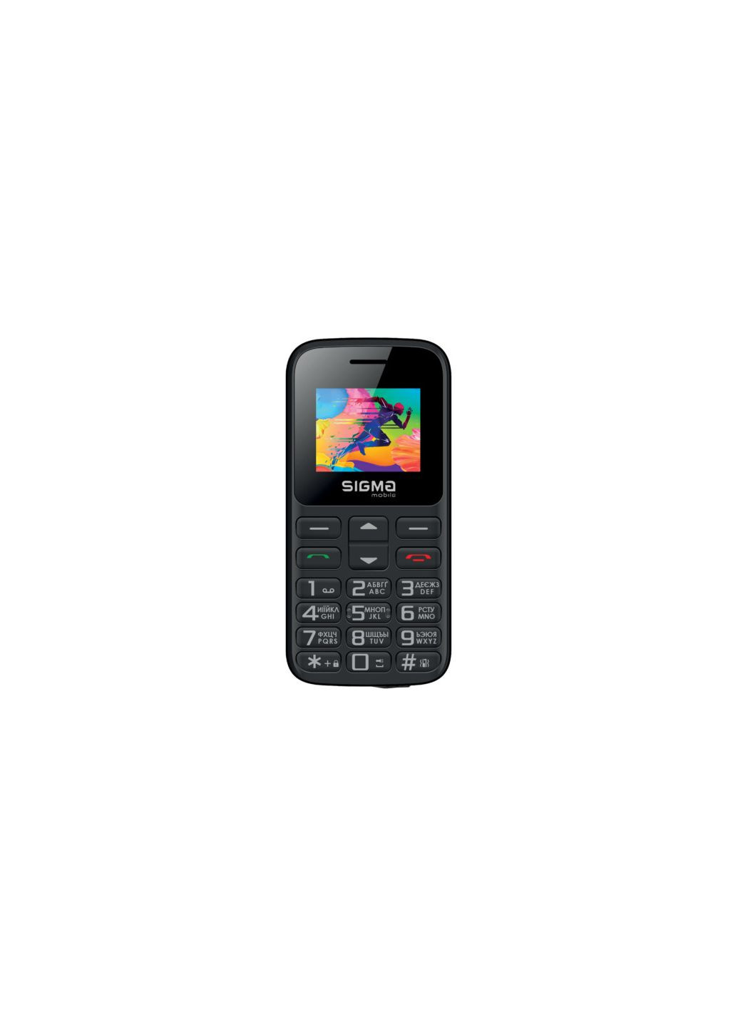 Телефон Mobile Comfort 50 HIT 2020 2 сім картки чорний Sigma (279826183)