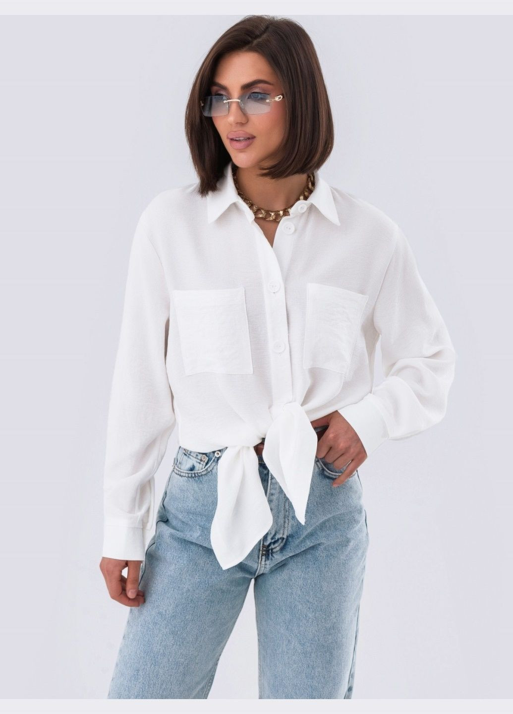 Белая рубашка Dressa