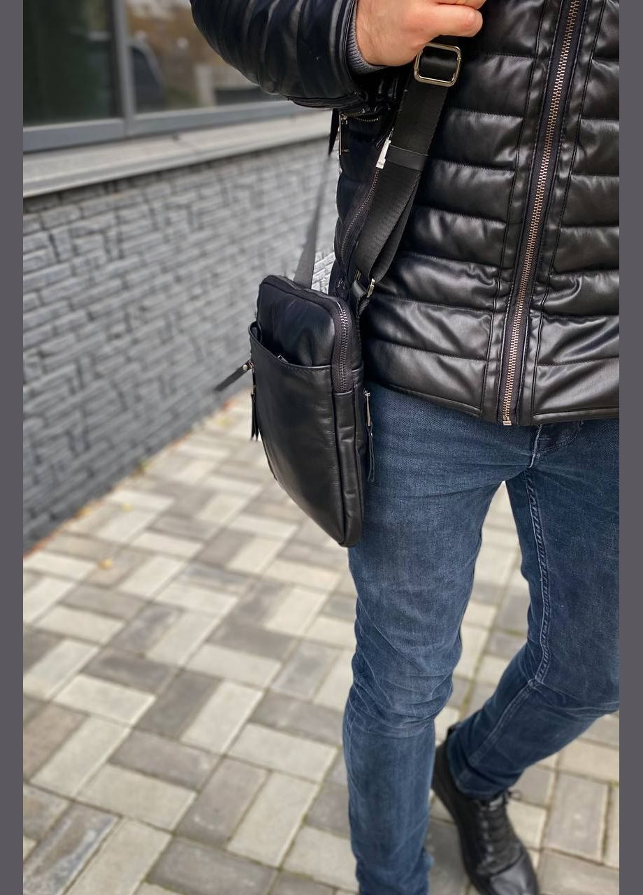 Чоловіча шкіряна сумка месенджер планшетка Tablet Base 2.0 No Brand (323436773)