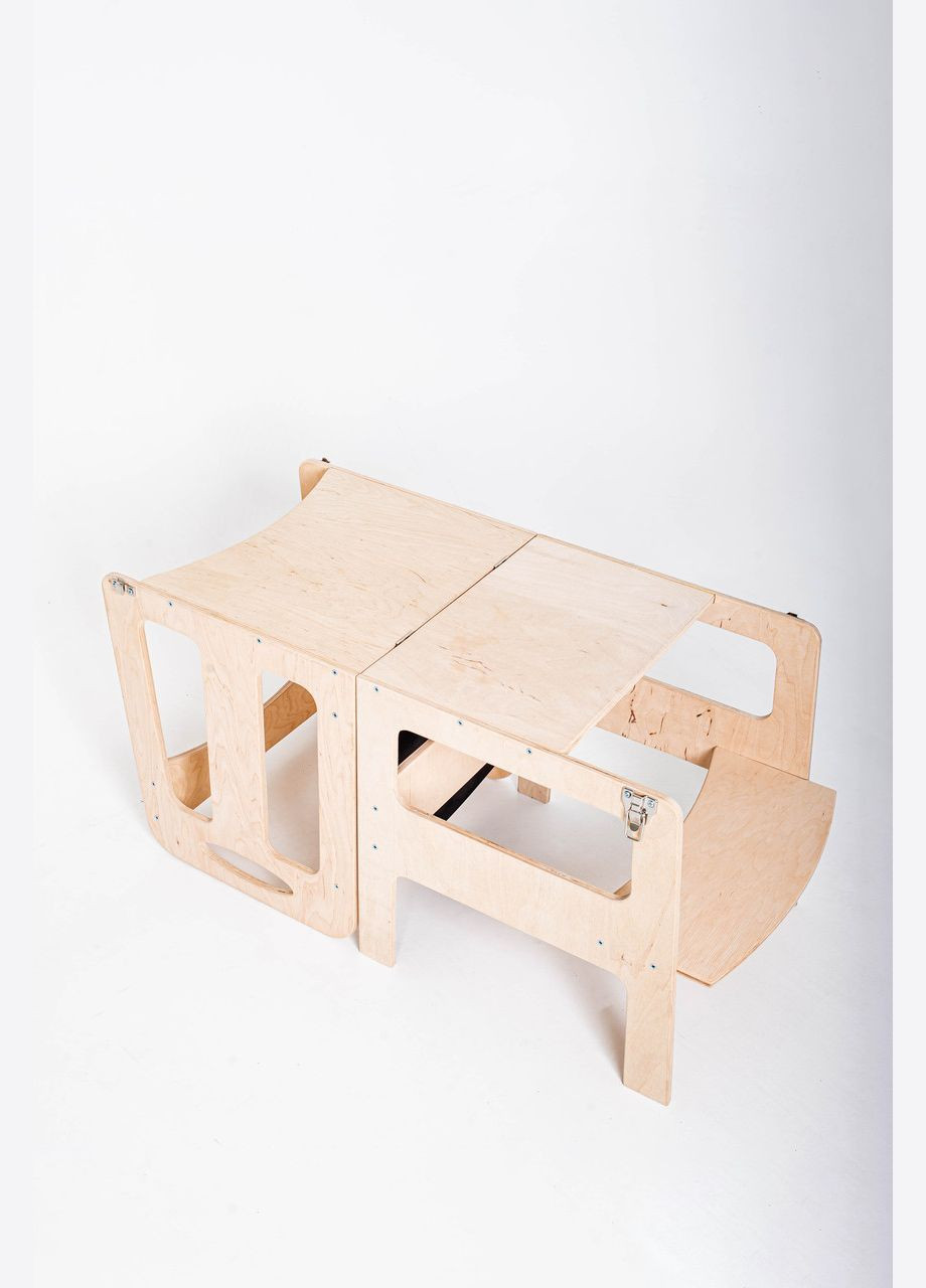 Башня помощник трансформер Монтессори 3 в 1 стол со стулом Yoko Tower (361225196)