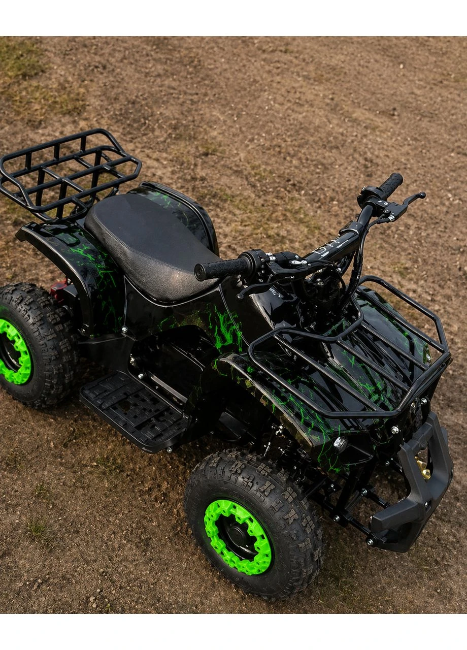 Дитячий електроквадроцикл EATV 90505 800W 36V, квадроцикл для дітей до 30 км/год, з захистом коліс NEW 2026 Crosser (390444594)