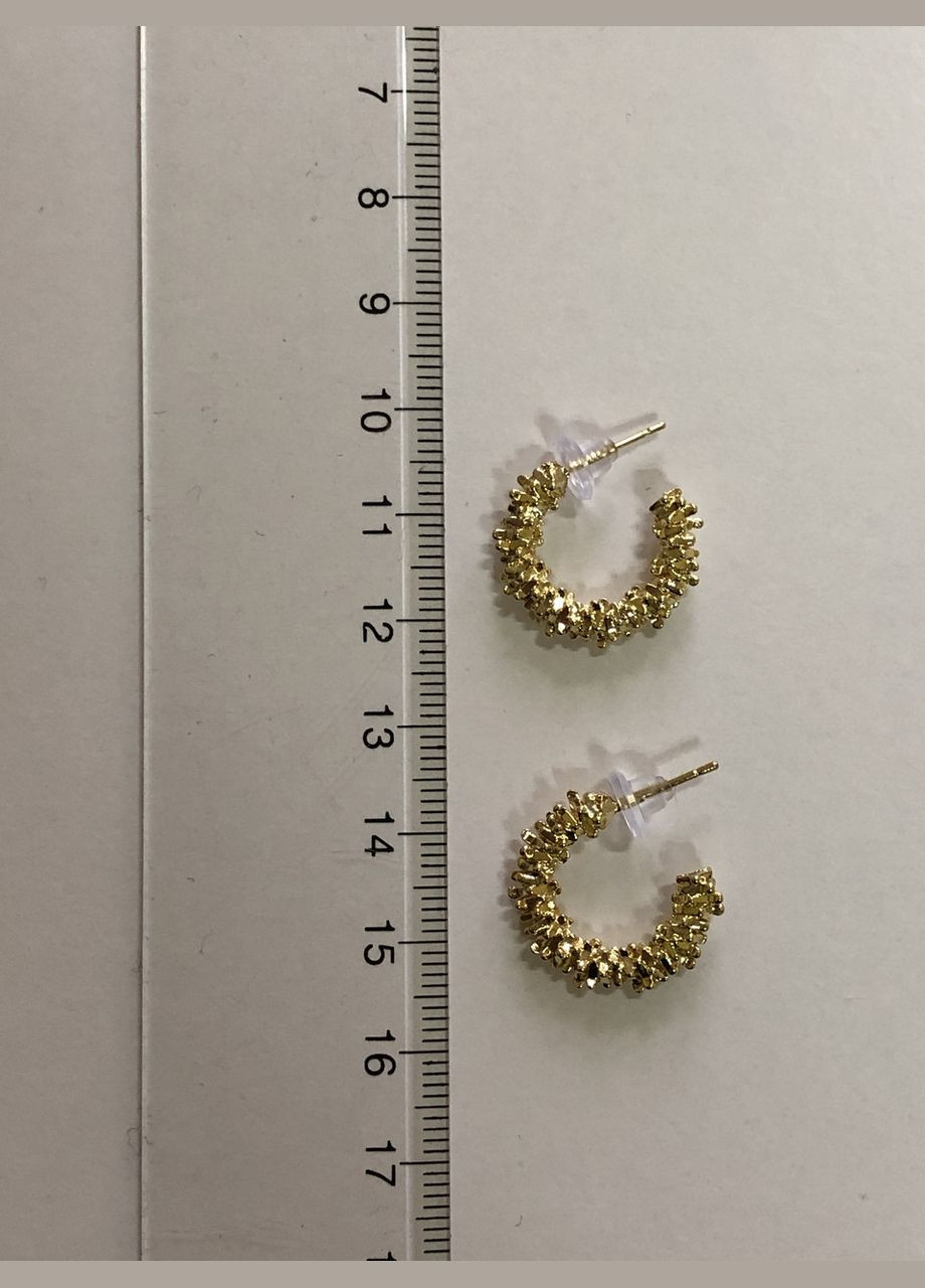Серьги-кольца гвоздики (12-109) No Brand (314931042)