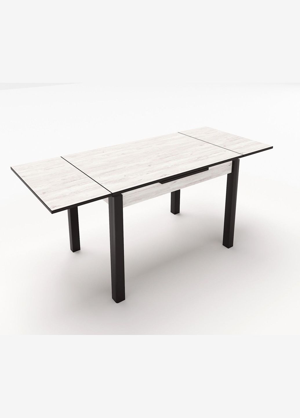 Стіл обідній розкладний Марсель 1100 Венге/Аляска WL (10000084) Fusion Furniture (341525440)