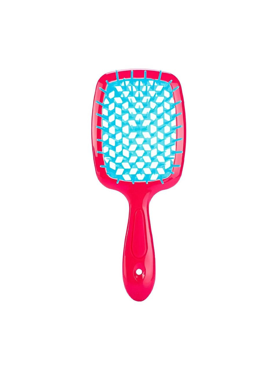 Расческа-щетка для волос голубовато-красная Kimiko (322528735)