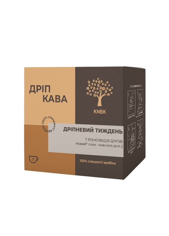 Набір дріп кави 7 шт (R-D0008-VS) No Brand (303933871)