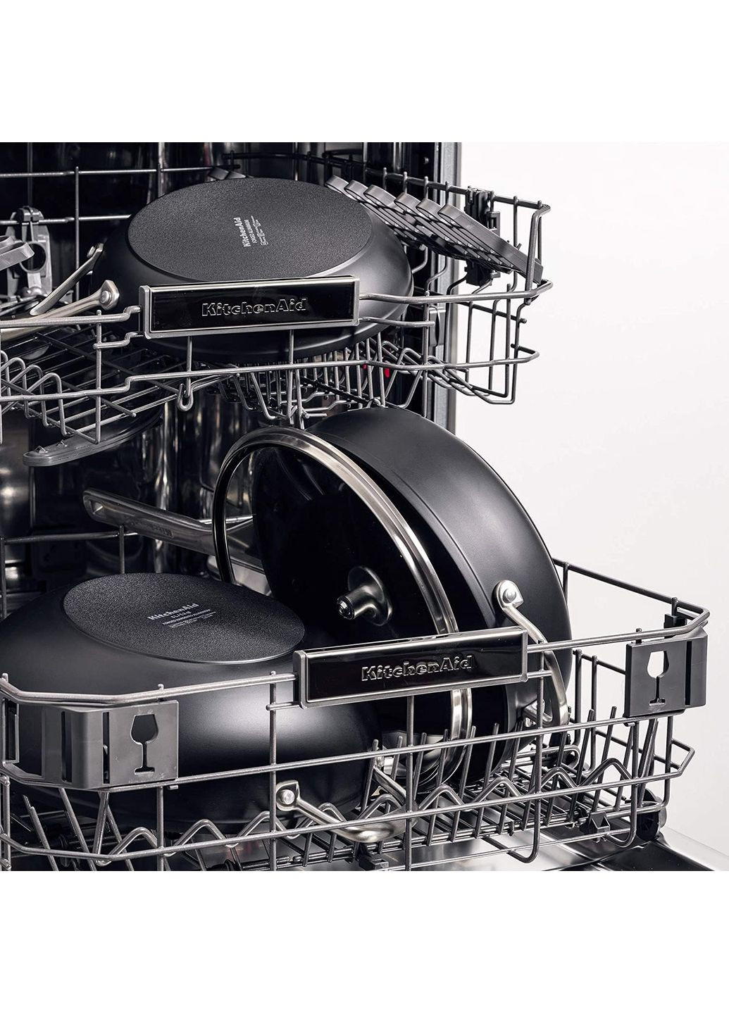 Сковорода FHA, 24 см з керамічним покриттям (CC005693-001) KitchenAid (370641566)