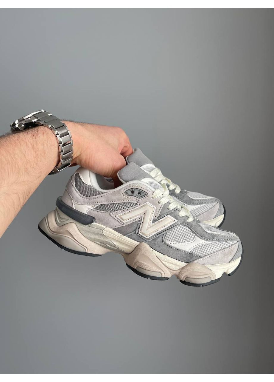 Кросівки жіночі і чоловічі New Balance 9060 Slate Grey Raincloud | Нью Беланс 9060 сірі No Brand сірі демісезони (358499120)