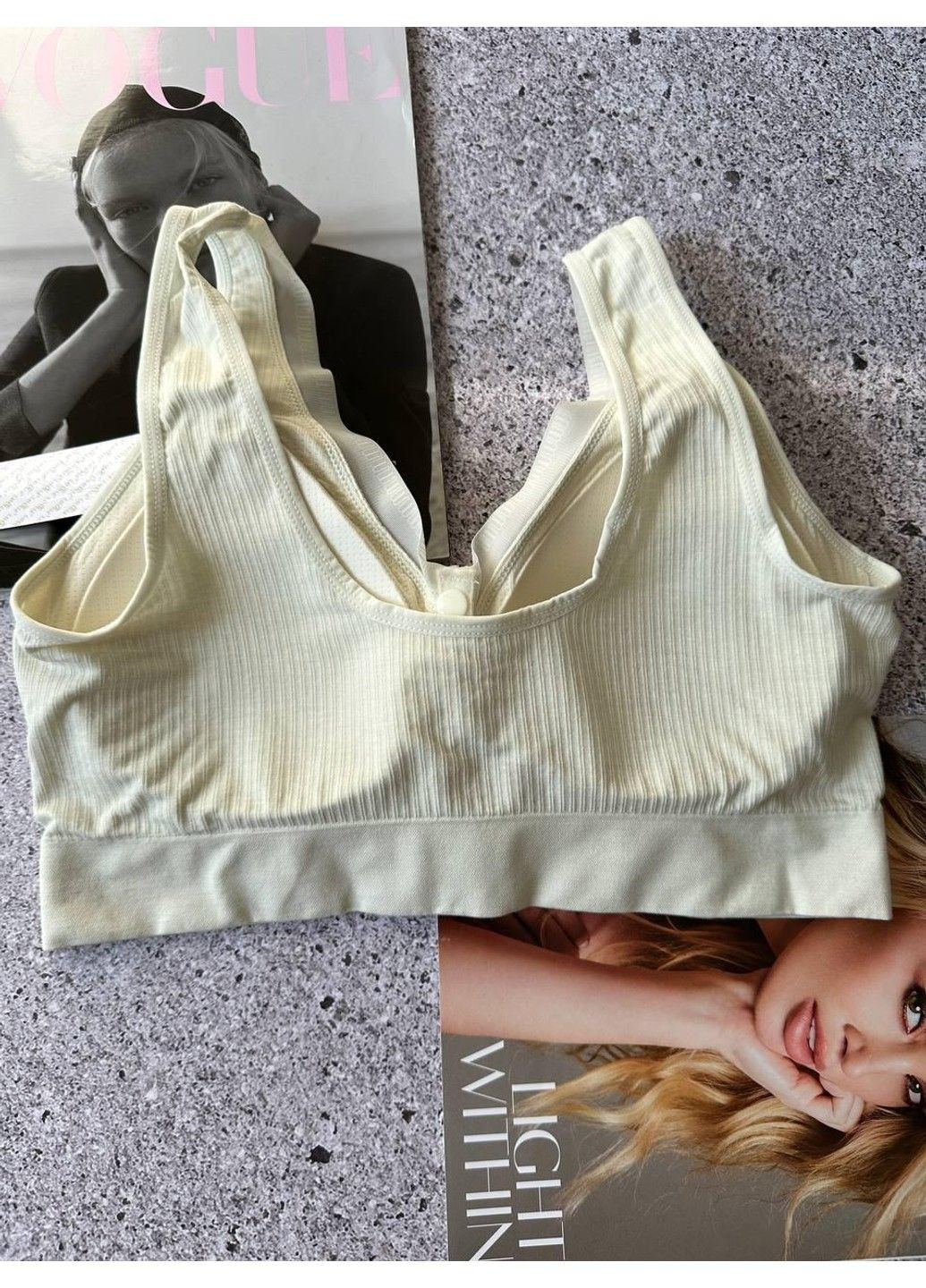 Безшовний бюстгальтер із застібкою спереду Lavolle (335977510)