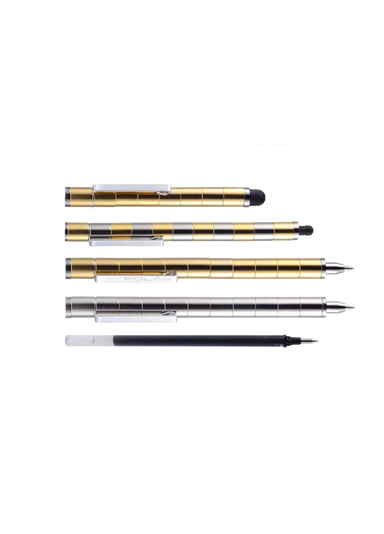 Ручка магнитная конструктор Polar Pen gold-silver No Brand (362453004)