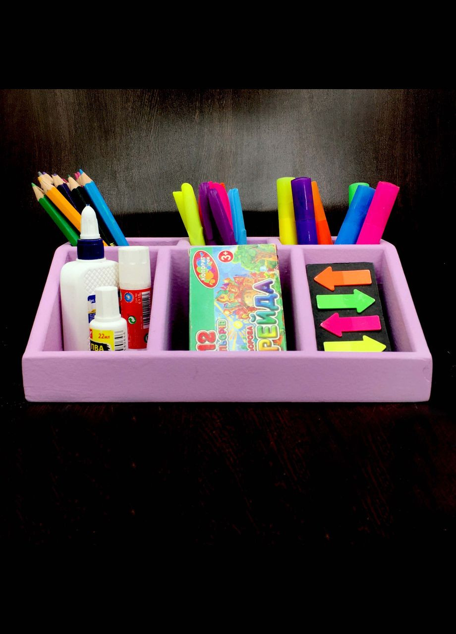 Органайзер настільний з дерева Лоренс флокс (КНЦ-004255) No Brand (328224817)