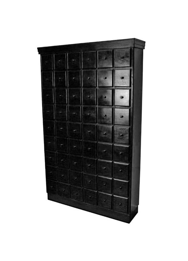 Шкаф каталожный из дерева Тридлоу венге (ШКК-006212) No Brand (328414632)