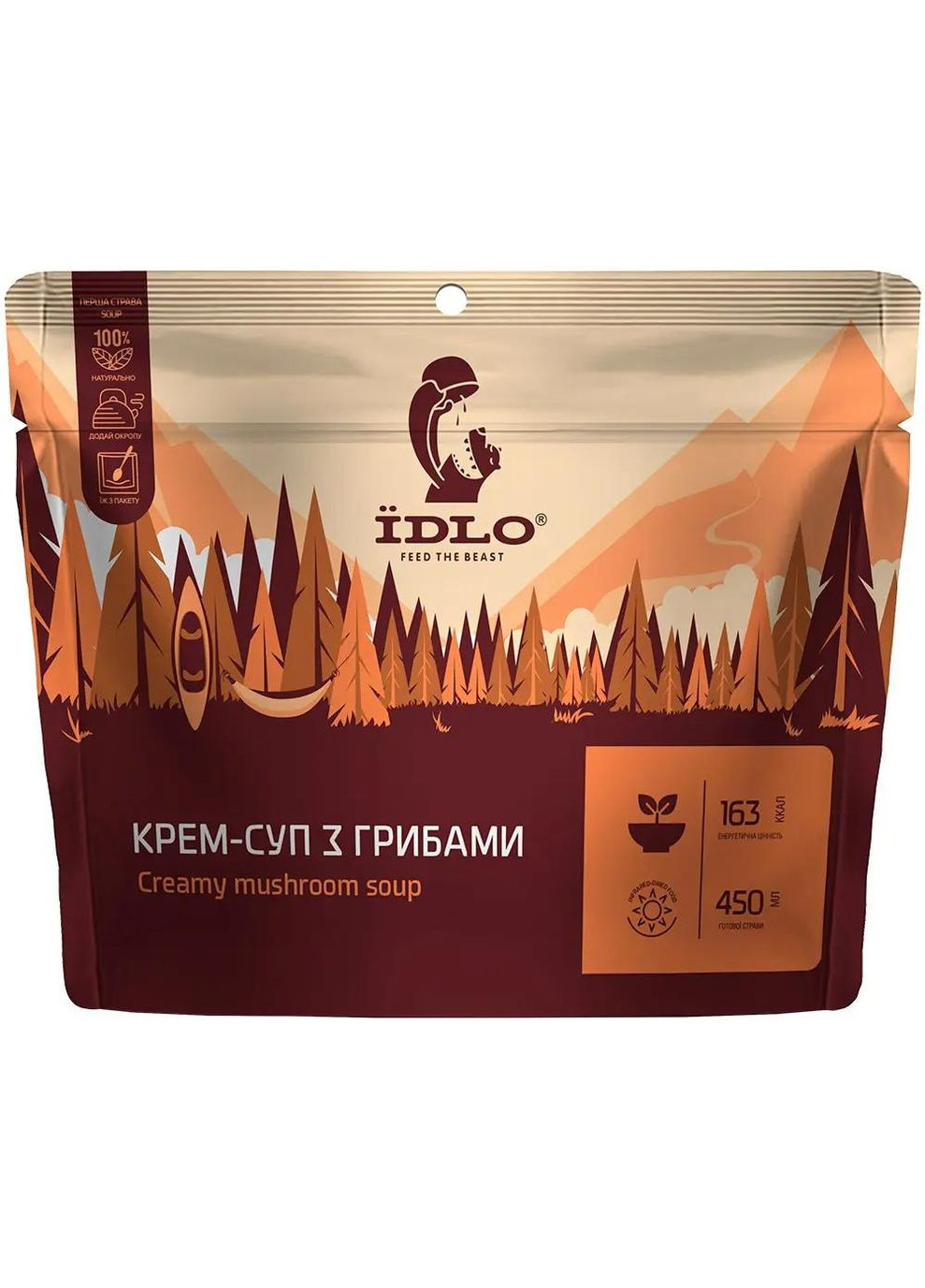 Крем-суп ЇDLO з грибами 60 г No Brand (317049527)