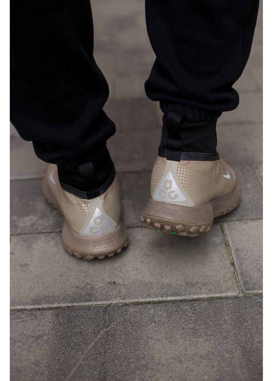 Черные демисезонные кроссовки мужские nike acg mountain fly gore-tex найк асж маунс флай No Brand