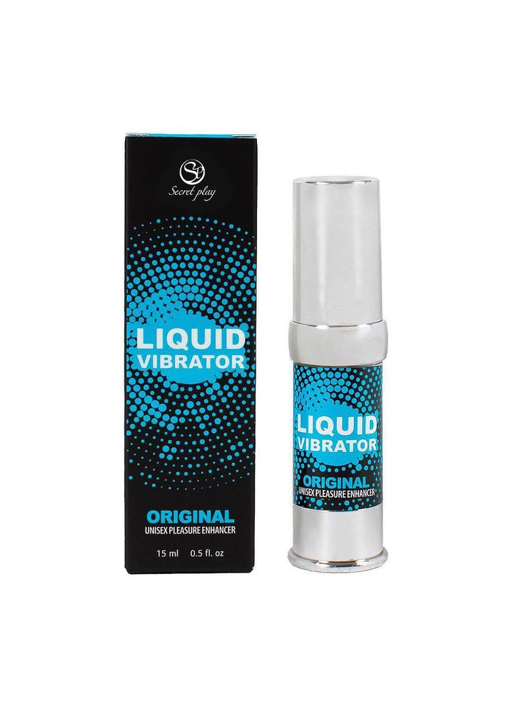 Рідкий вібратор - Secret Play Liquid Vibrator Original, Drive 15 мл - Збудливий гель-вібратор No Brand (322400033)