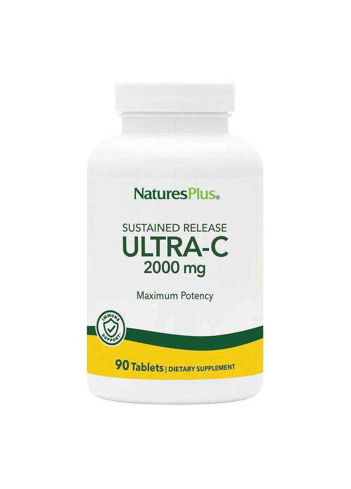 Витамин С Ultra-C 2000 мг, 90 таблеток Nature's Plus (361117068)