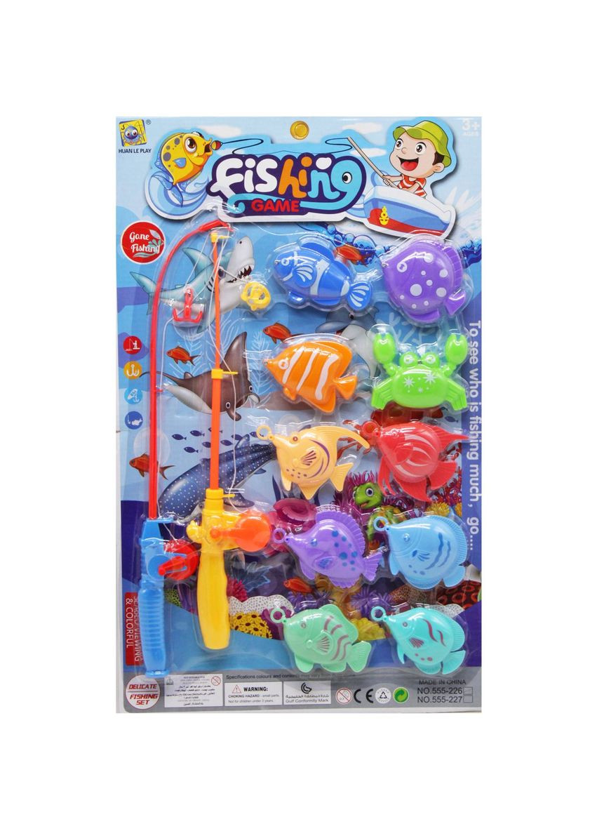 Магнитная рыбалка "Fishing game" (10 рыб, 2 удочки) MIC (290252450)
