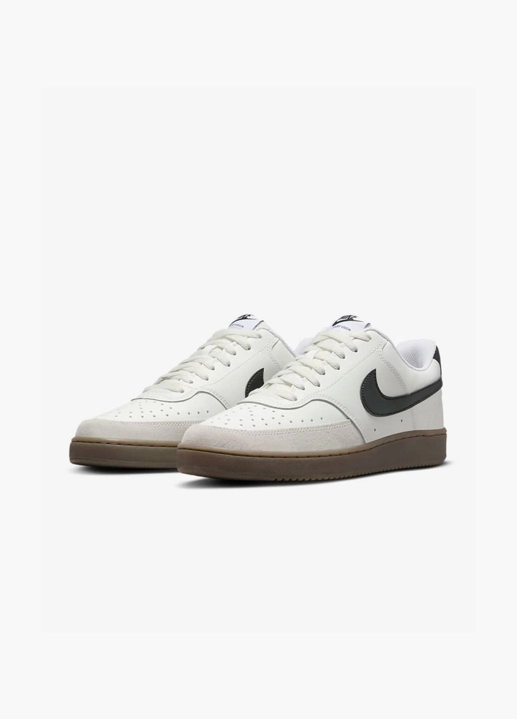 Бежевые кроссовки мужские court vision low beige fq8075-133 Nike
