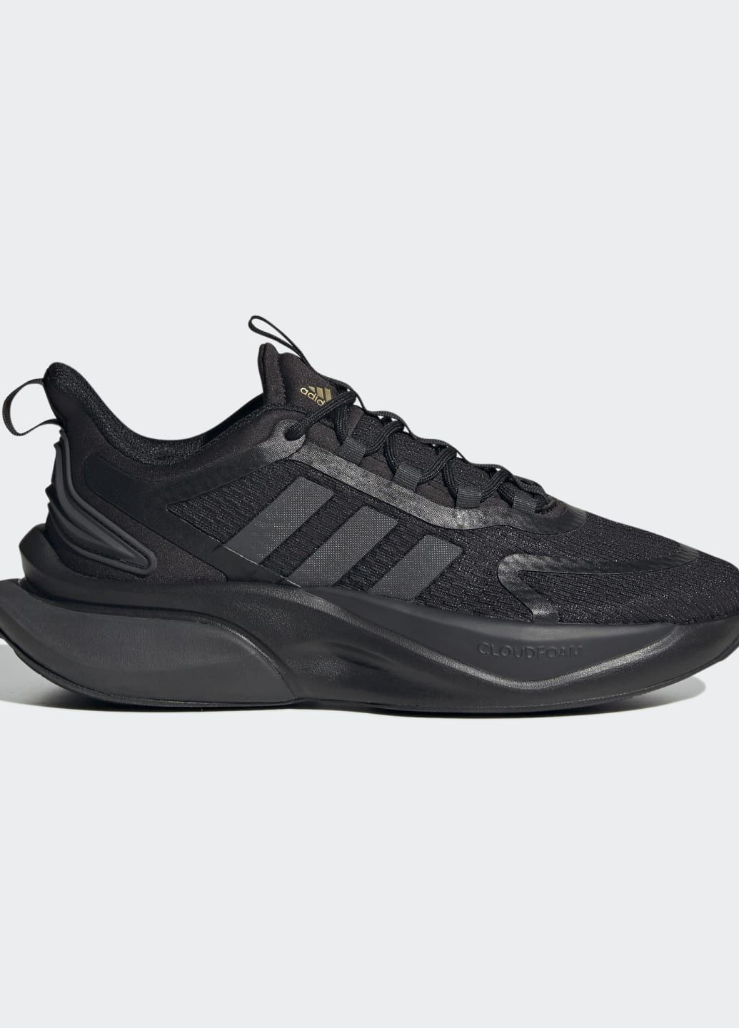 Черные всесезонные кроссовки alphabounce+ sustainable bounce adidas