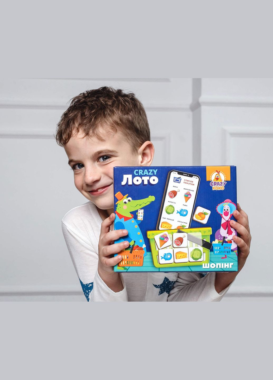 Настольная игра Crazy Koko Лото, укр. язык () Vladi toys VT8055-09 (336329385)