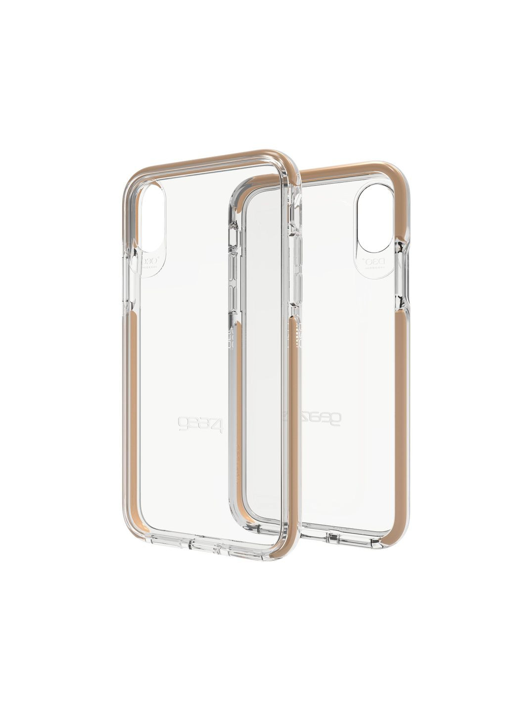 Фирменный противоударный чехол Piccadilly Gold D3O SM для iPhone X Xs Gear4 (322031648)