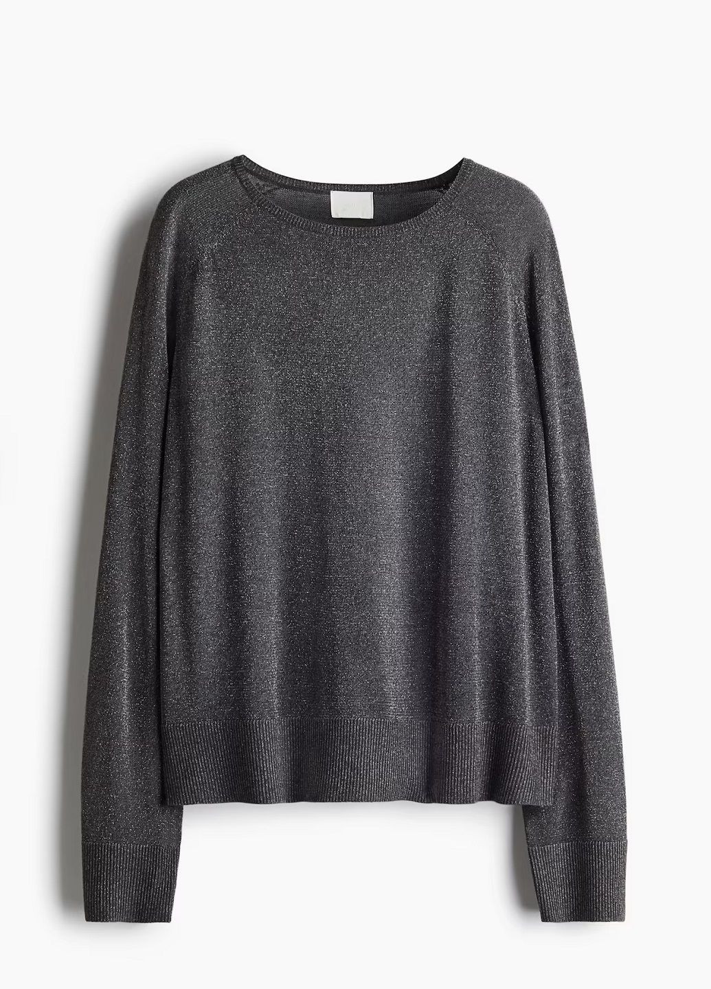 Серый демисезонный свитер H&M