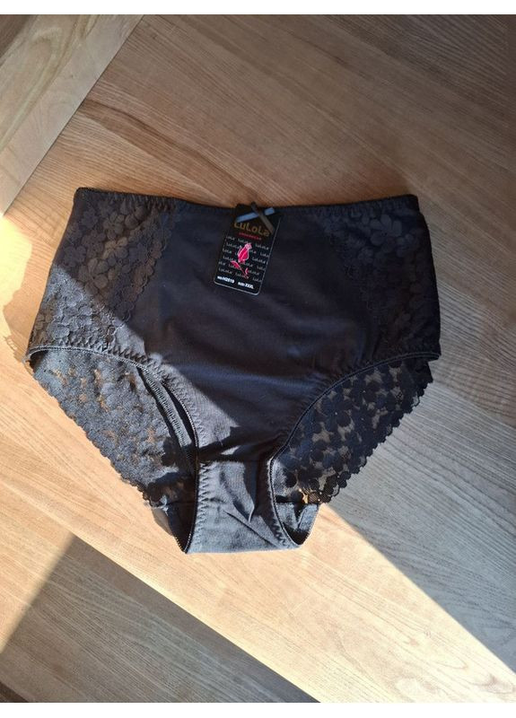 Женские трусы с кружевом и высокой посадкой No Brand Сліп (358936069)