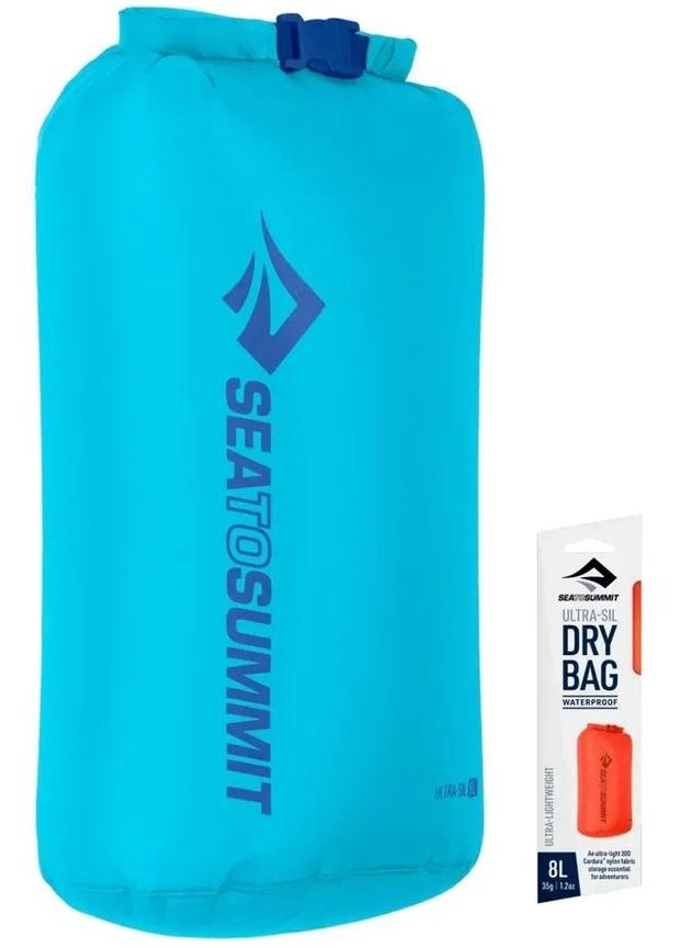 Гермочехол Ultra-Sil Dry Bag, Blue Atoll, 8 л от Sea To Summit (334669511)