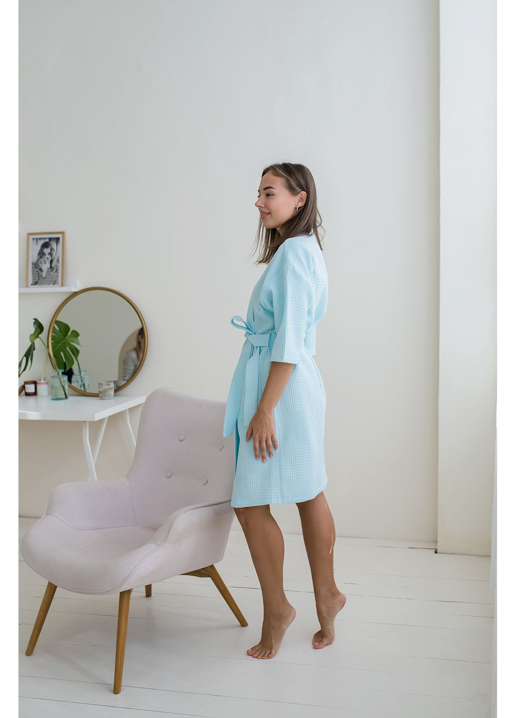 Вафельный халат, кимоно S Vishnya (360240307)