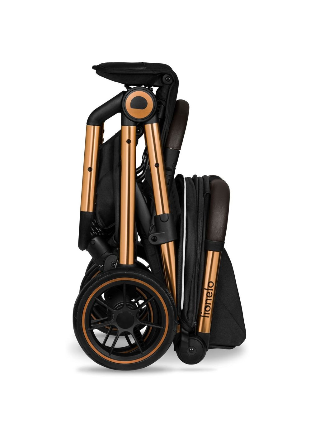 Прогулочная коляска Cloe Black Onyx, черная () Lionelo LO-CLOE BLACK ONYX (336330293)