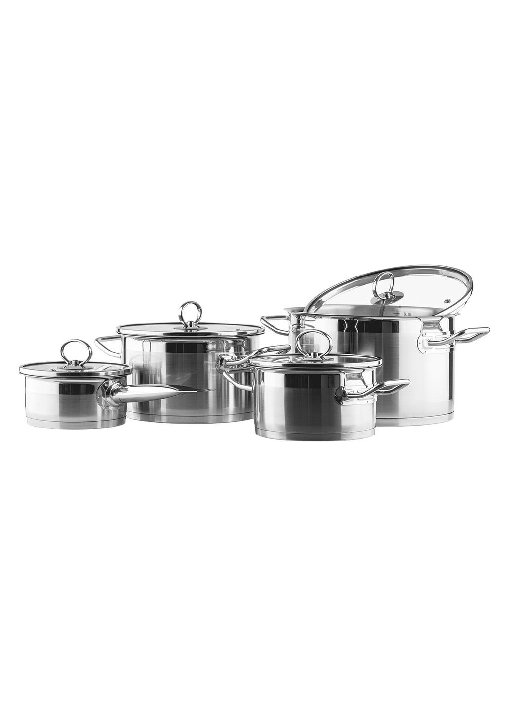 Набір кухонного посуду Universum Compact 50040 з 9 предметів Vinzer (334005442)