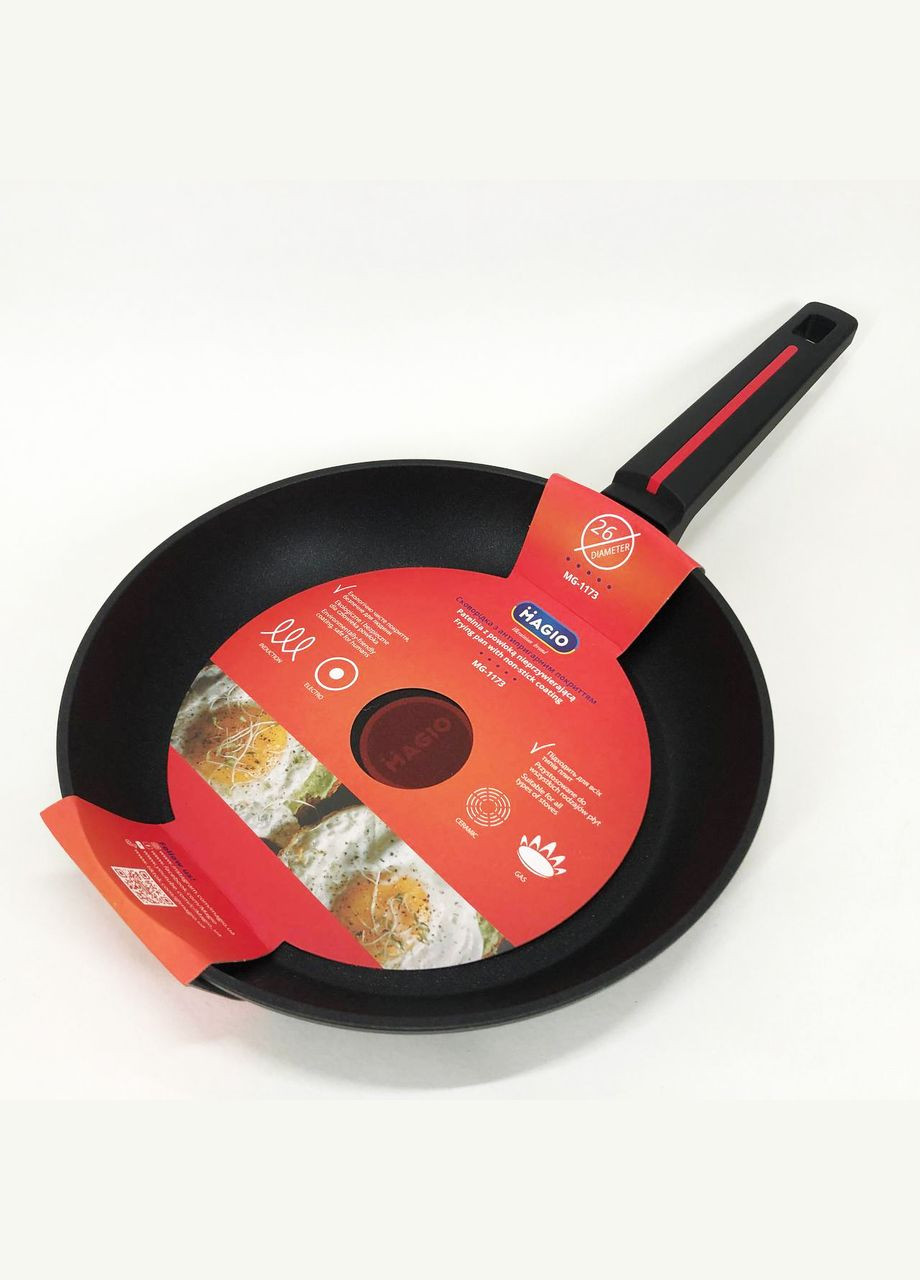 Сковорода з антипригарним покриттям 26 см (MG-1173) Magio (334009018)