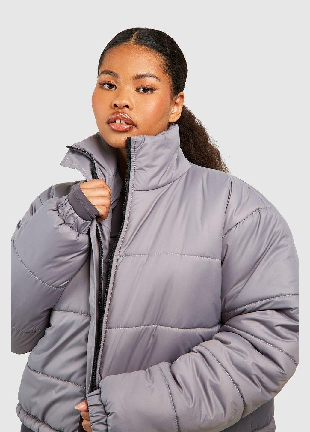 Прозора демісезонна куртка Boohoo