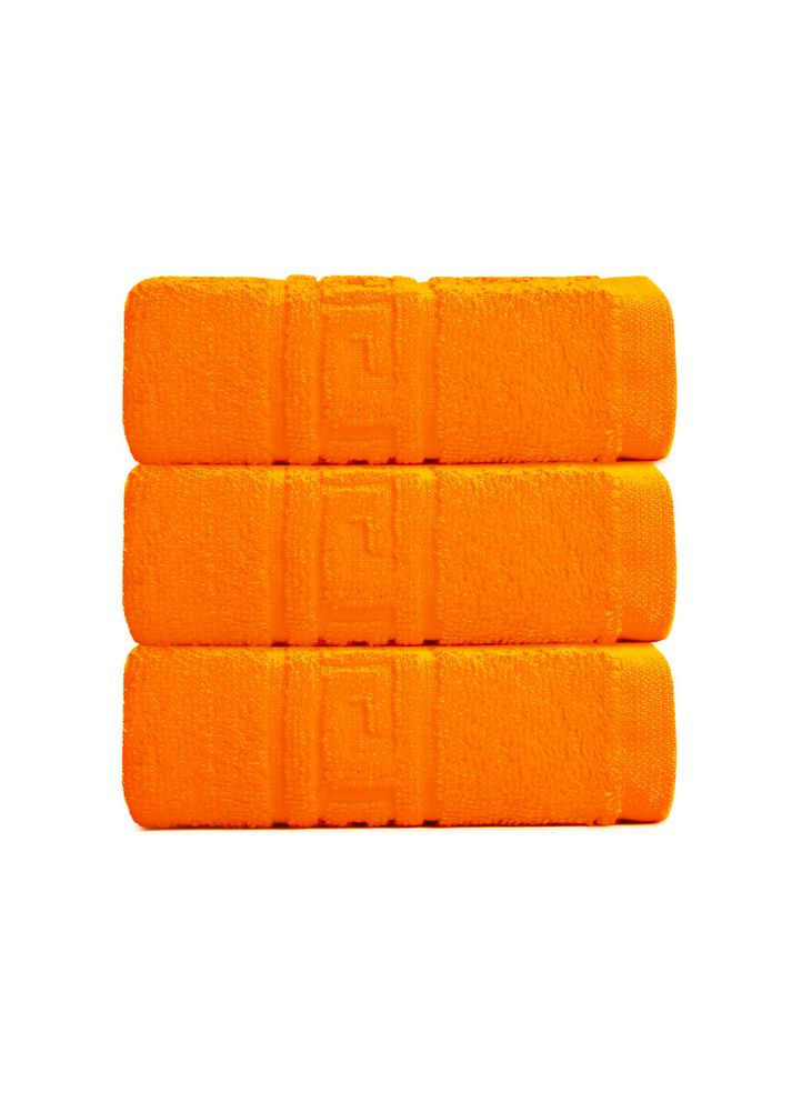 IDEIA рушник махровий версаче 35х60 см помаранч помаранчевий виробництво - Узбекистан