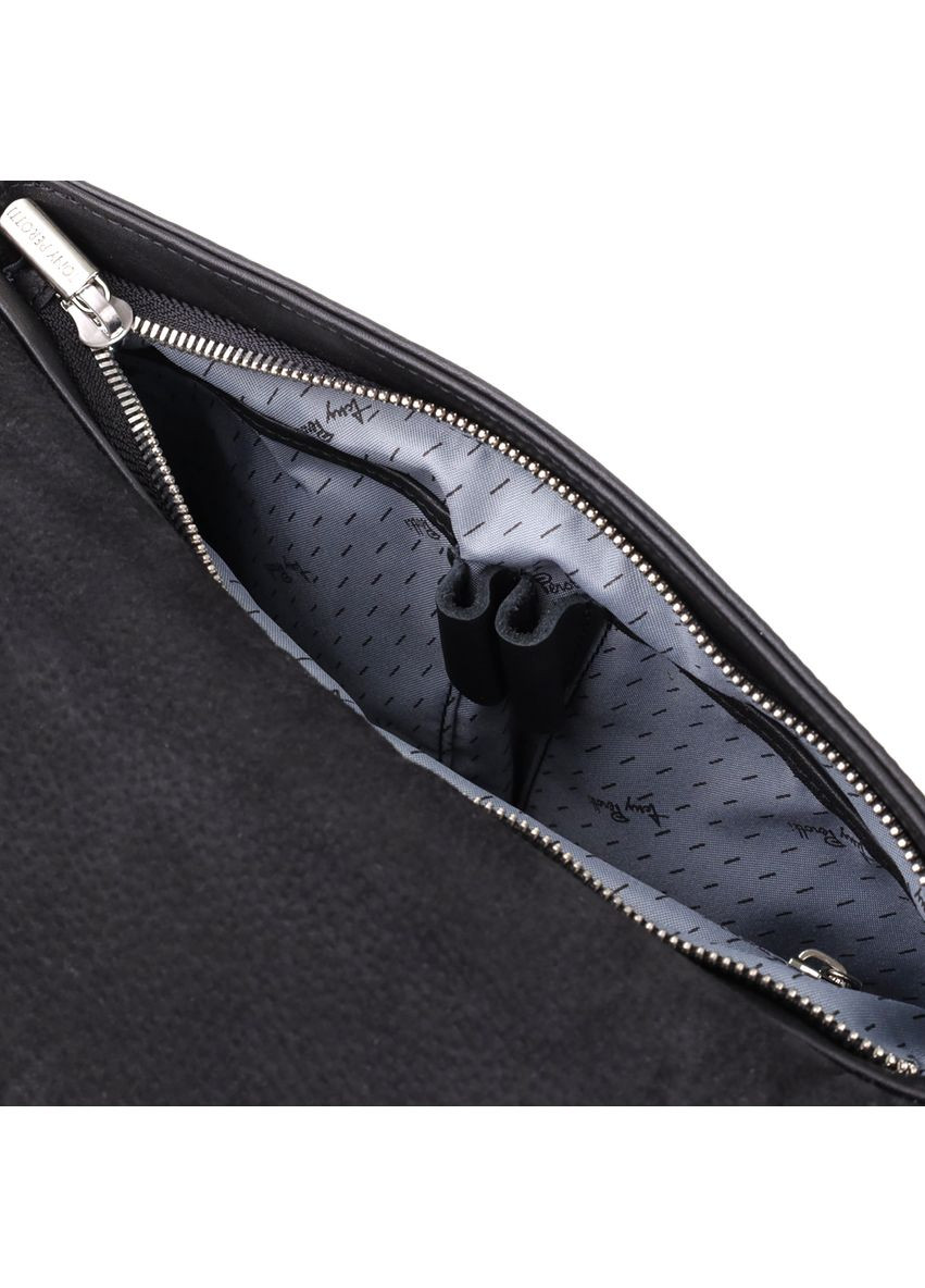 Мужская сумка через плечо из зернистой натуральной кожи 20865_1 (9270G-25 nero) Черный Tony Perotti (362046799)