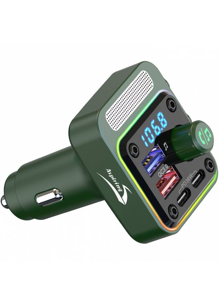 FM-трансмітер Wave 11 54W Green (WA.7002) Aspiring (316426974)