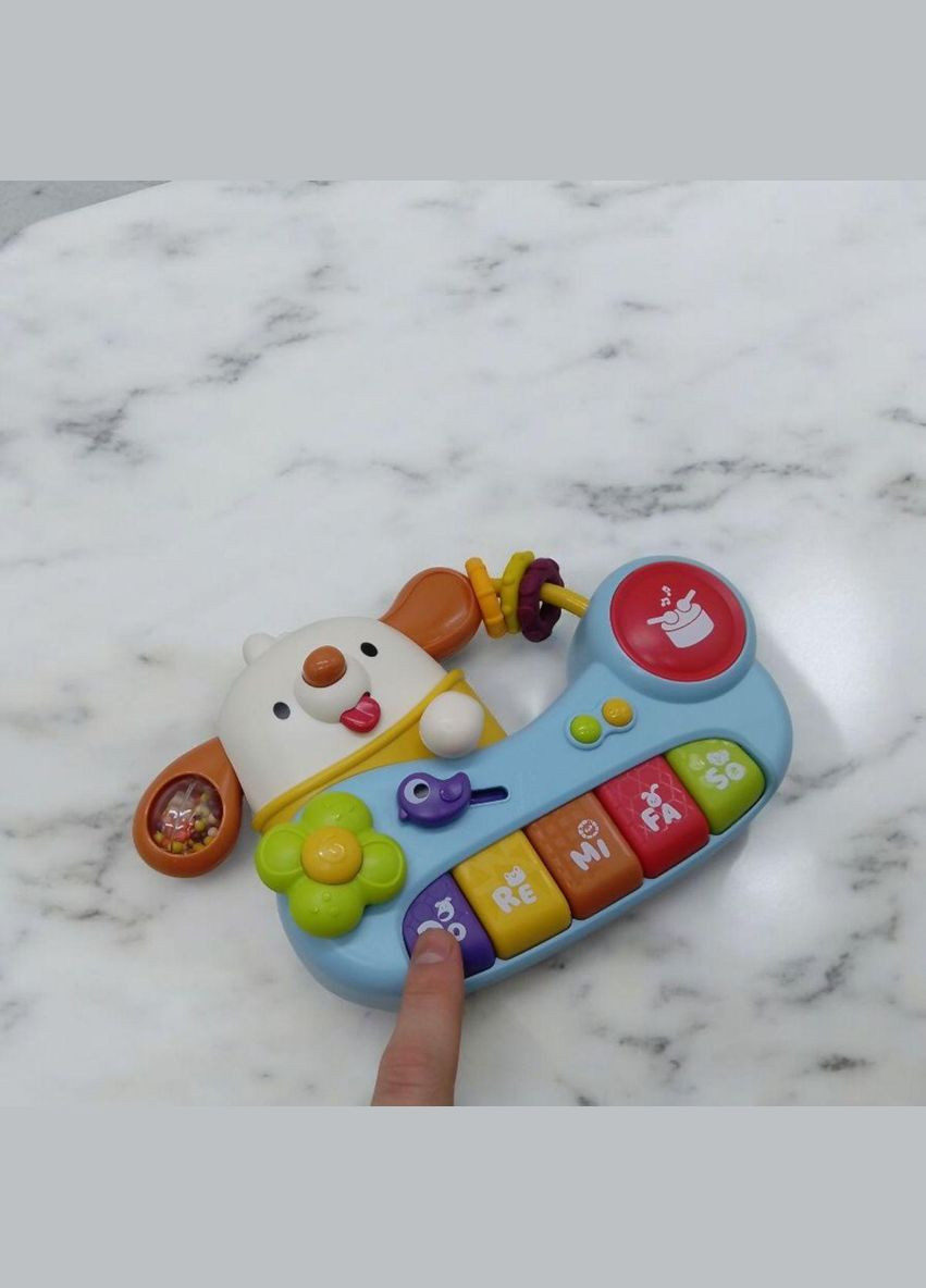 Интерактивная развивающая игрушка Пианино собачка (PL-724-08) Країна іграшок (362433266)
