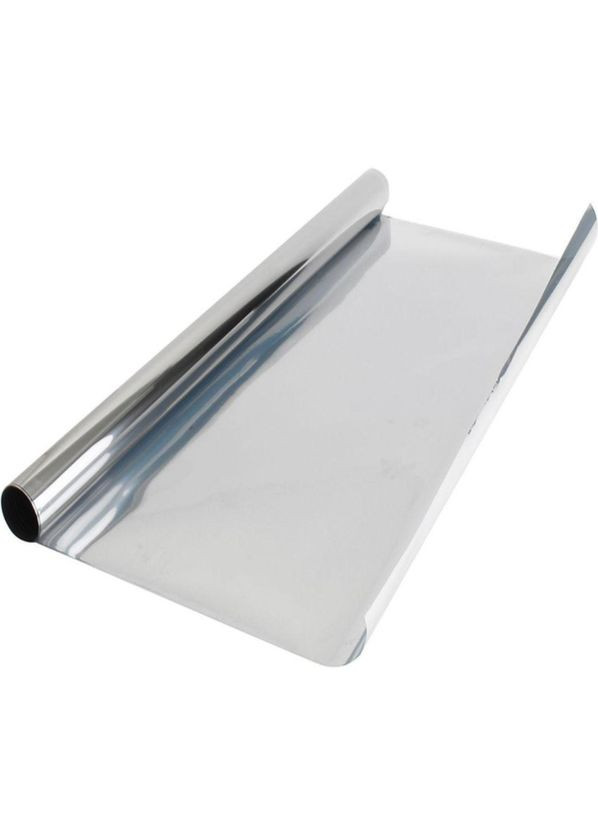 Пленка на окна зеркальная 0.6×2 м, от солнца и зноя, самоклеющаяся, 85 мкм No Brand (341326093)