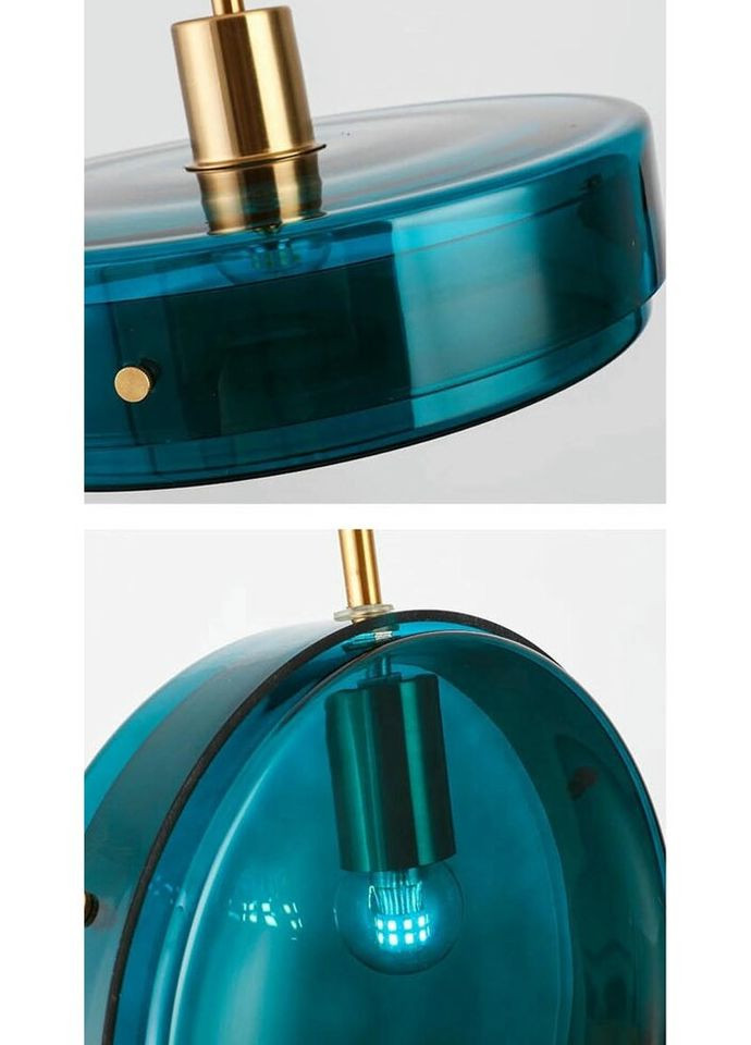 Люстра підвісна на 1 лампочку 26630 Золото 35-140х30х30 см. Sunnysky (324396257)