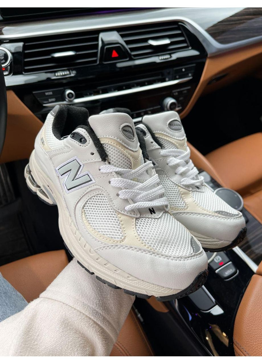 КРОССОВКИ ЖЕНСКИЕ NEW BALANCE 2002R BEIGE V2 НЬЮ БЕЛАНС 2002R No Brand бежевые демисезоны (367167611)