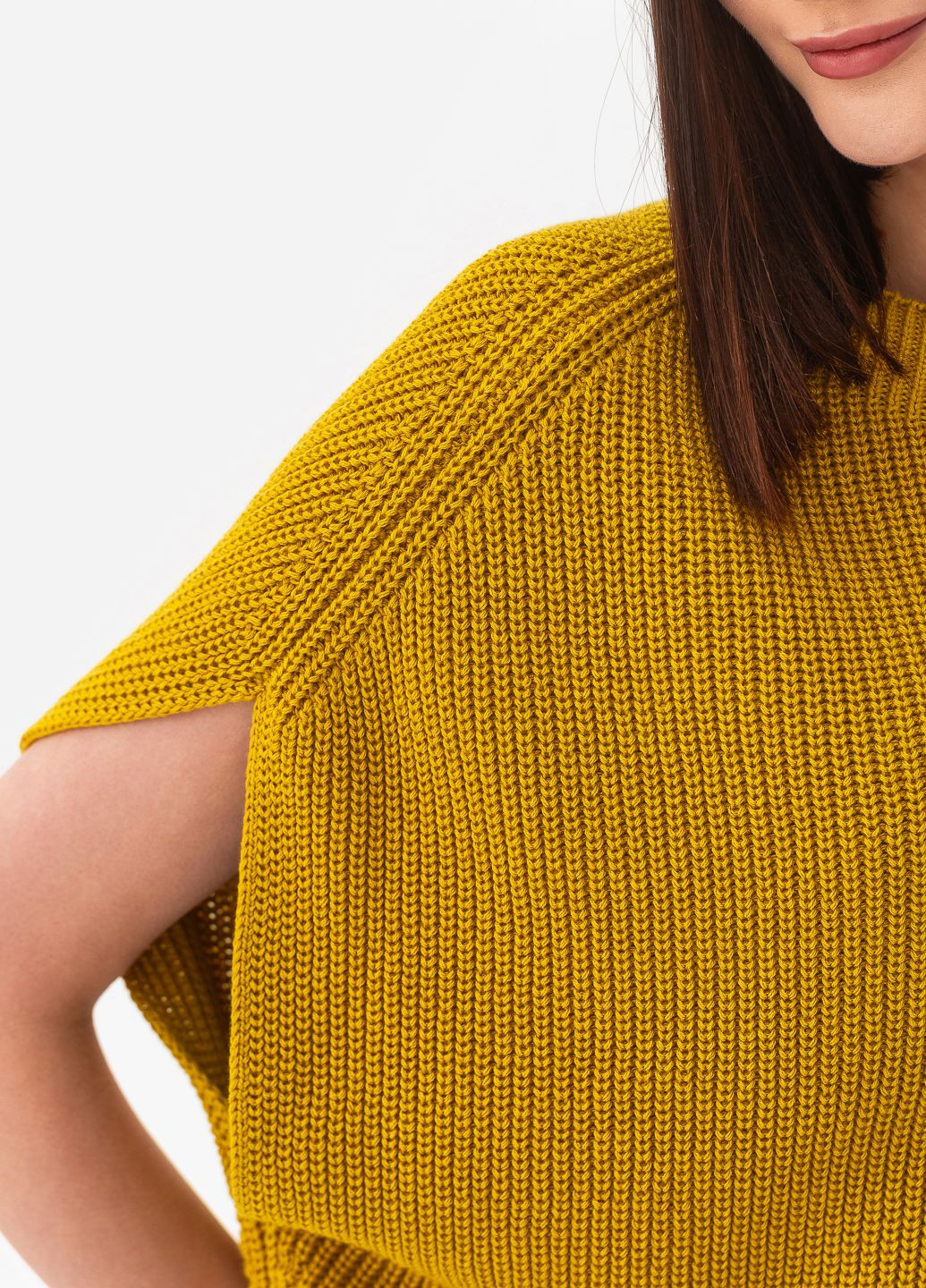 Стильна бавовняна безрукавка SVTR (327842299)