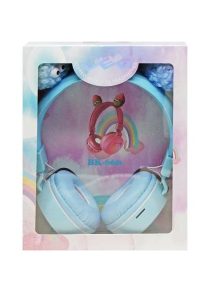 Наушники беспроводные "Монстрики" (голубые) MIC (361413402)