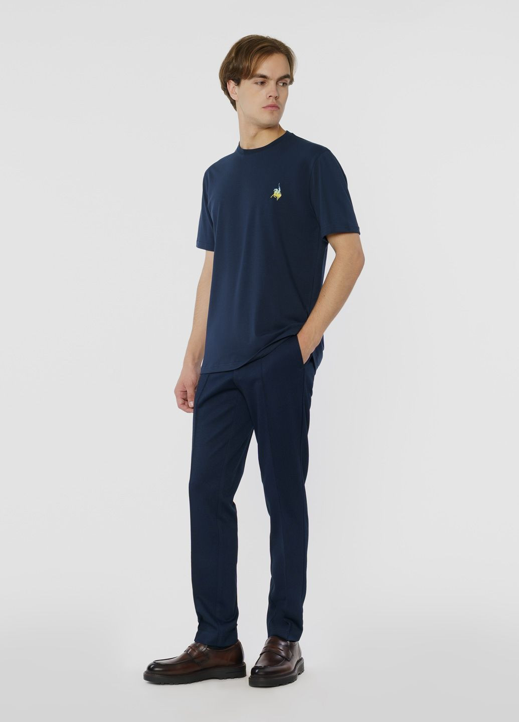 Синя футболка унісекс freedom синя Arber T-SHIRT FF19