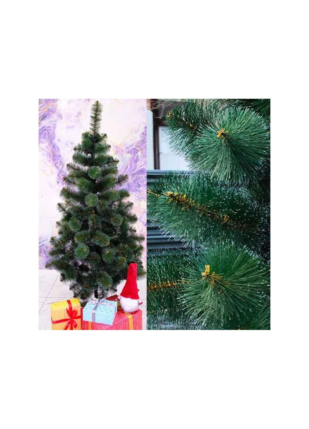 Сосна h=2,1м новорічна сніжинка 9245210 ТМ Україна Guris (337154764)