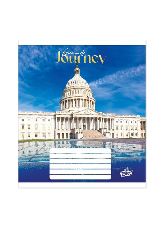 Зошит 48 аркушів клітка "Тетрада"/ Велика подорож Бріск (356005954)