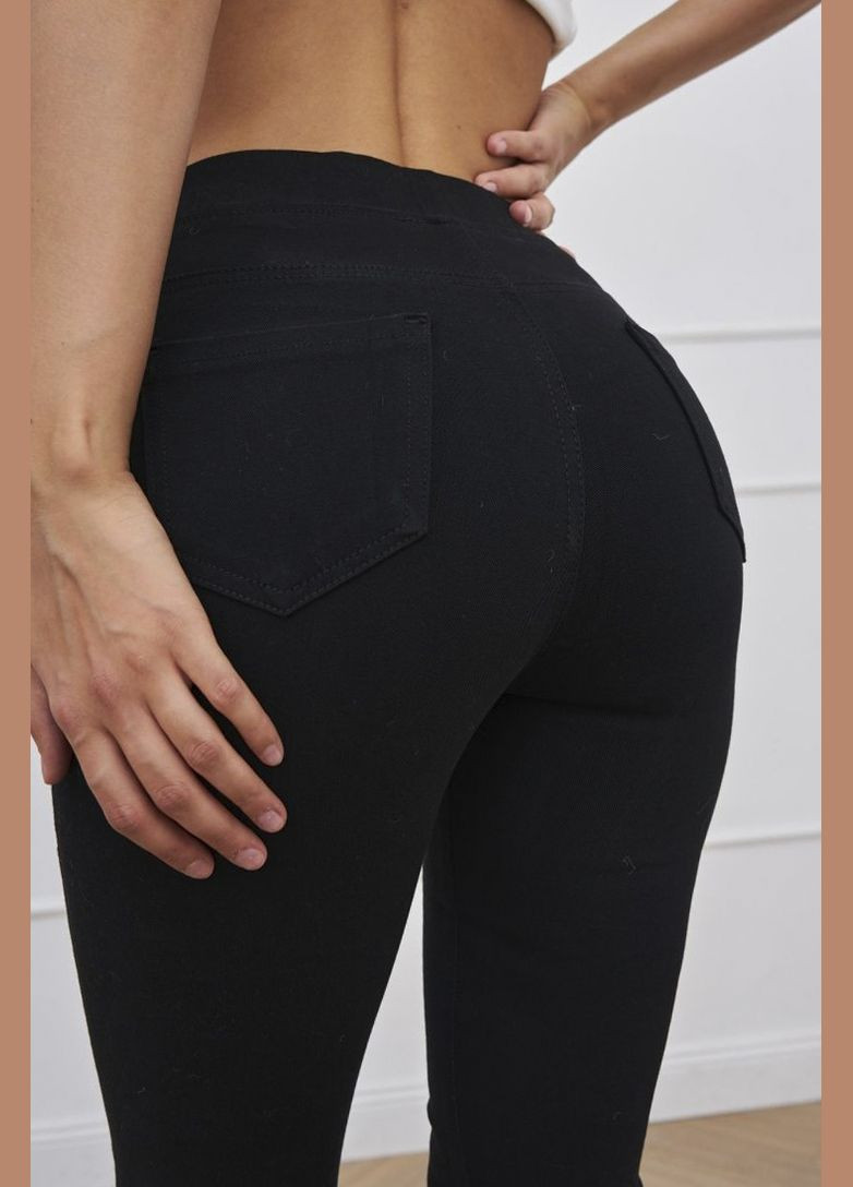 Джегінси жіночі чорні Let's Shop (258425288)