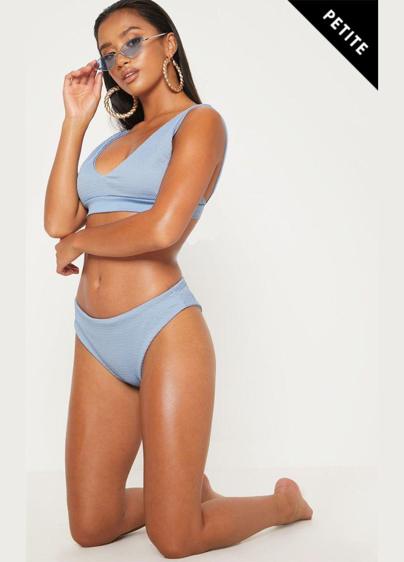 Голубой купальные трусики PrettyLittleThing