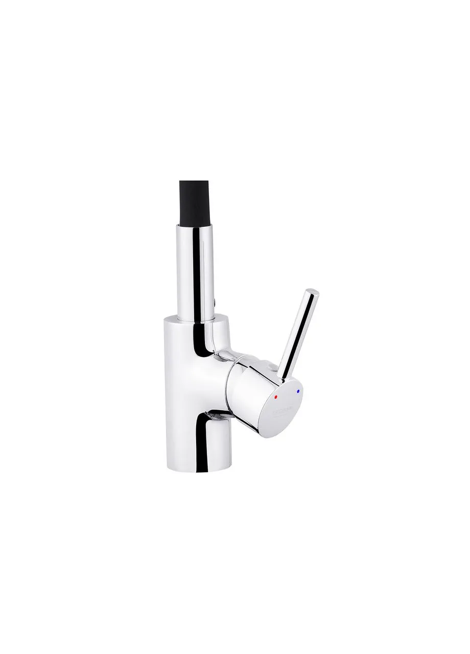 Комплект кухонная мойка Gebürstet-6050HM + смеситель Küche-C031BLK + дозатор Spender-016 Kroner (392921444)