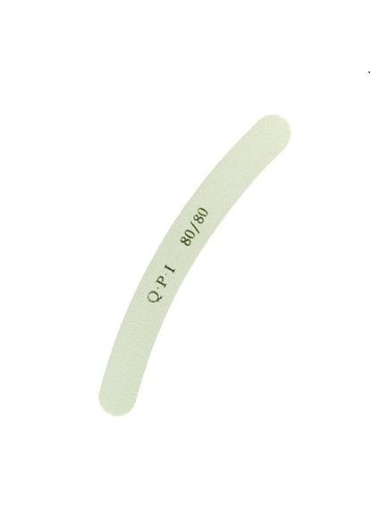 Пилочка полировальная для ногтей Professional на мягкой основе бумеранг QWВ 100/100 QPI (302725729)
