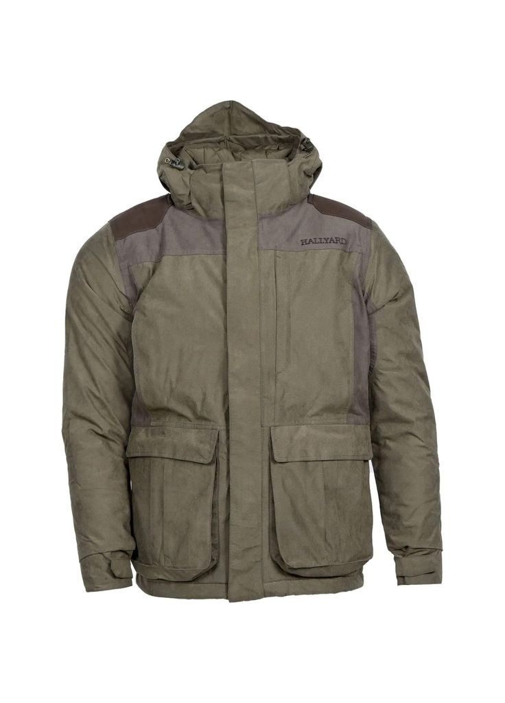 Оливковая (хаки) куртка boville (m508465) Hallyard Boville Хакі 52