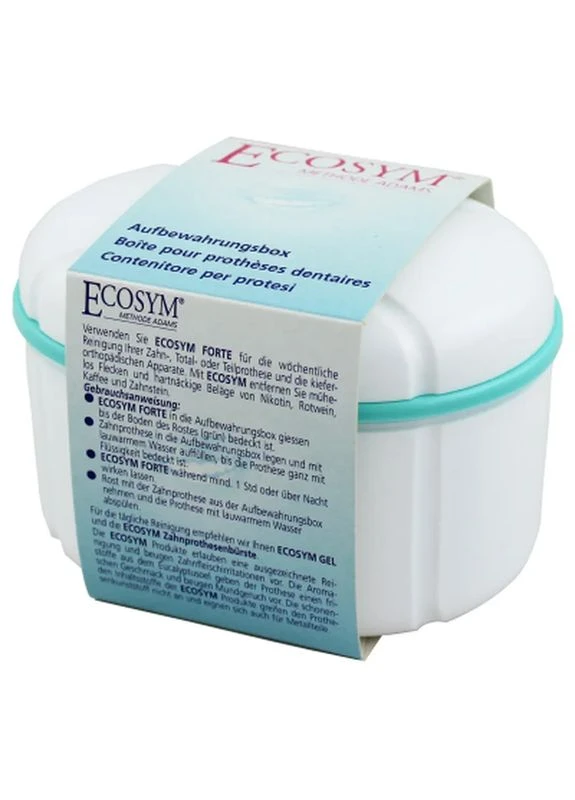 Футляр для зубних протезів 1 шт. (7611841157506) Ecosym (399330239)